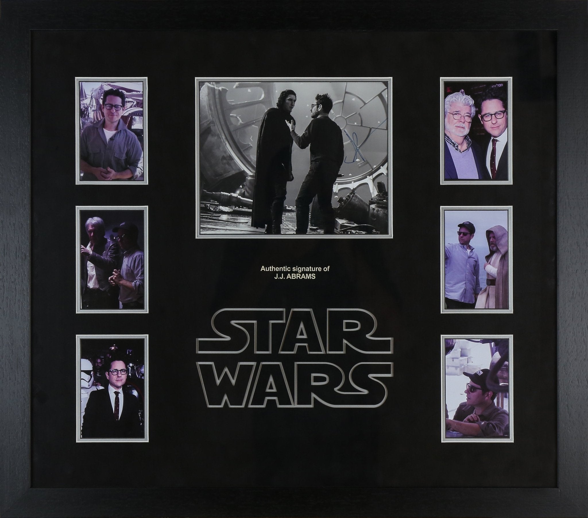 JJ Abrams, Star Wars Signed 12x8 Photograph Framed Display - Memorabilia Framers Shop